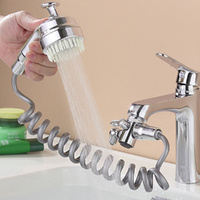 3-In-1 360 degree Rotating Faucet and Massage Shower Header Faucet  Shower Header