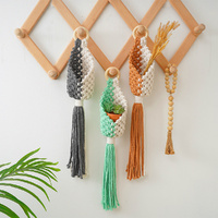 3 Pack Air Plants Holders Stand Air Macrame Plant Hanger Hanging Planter Basket