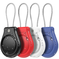 4 Pack Anti-Lost Tracker Cover Airtag Case for Apple AirTag Keychain Holder