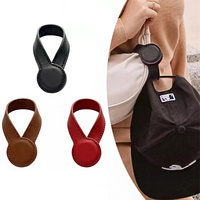 3Pcs Magnetic Hat Clip for Travel Leather Hat Holder For Handbags Backpacks