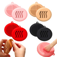 8 Pcs Portable Silicone Powder Puff Case Travel Makeup Sponge Holder Portable Makeup Tool