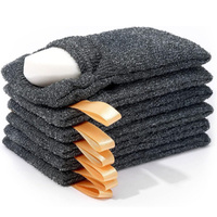 6Pcs Soap Pocket Exfoliating Soap Saver Pouch Body Scrubber Mesh Bar Soap Bags