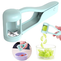 2 Pack Grape Cutter Grape Slicer Grape Tomato Cherry Strawberry Cutter Tools