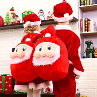 2 Pack Christmas Santa Sack Large Gift Bag With Drawstring Reusable Candy Bag