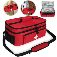 Travel Medicine Bag Empty Pill Bottle Organizer Medication Travel Storage Bag