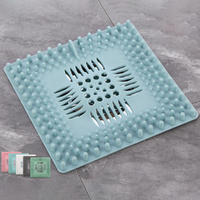 5 Pack Sewer Filter Sink Hair Filter Deodorizer Leakage-Proof Floor Drain Cover