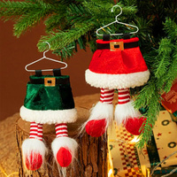 4 Pcs Leg Christmas Tree Hanging Decoration For Christmas Home Party Tree