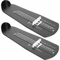 2 Pcs Shoe Measuring Device Shoe Sizer Foot Measurement Device Shoe Feet Ruler Sizer