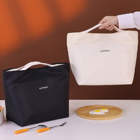 2Pcs Portable Lunch Bag for Women Insulated Lunch Box Tote Office Cooler Bag