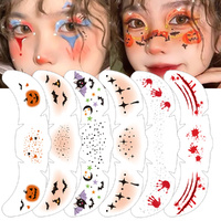 18Pcs Freckles Makeup Patches Waterproof Fake Freckles Temporary Tattoo Stickers