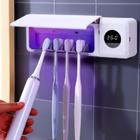 UV Toothbrush Sanitizer Sterilizer Holder Rechargeable Tooth Brush Smart Cleaner