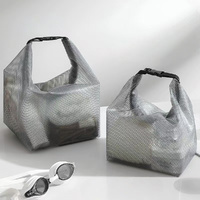 2 Pack Large Capacity Waterproof Storage Bag Portable Cosmetic Handbag for Women