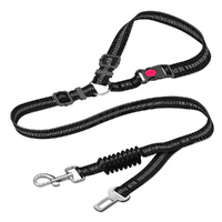 Pet Dog Cat Seat Belts Car Headrest Restraint  Safety Leads Seatbelt Harness