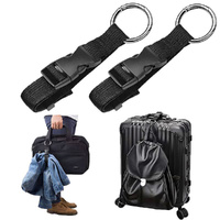 5 Pack Travel Luggage Fixed Strap Backpack External Strap Portable Jacket Holder