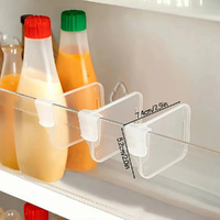 30Pcs Home Refrigerator Storage Partition Board Adjustable Fridge Divider Storage Separators