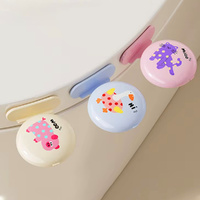6pcs Toilet Lid Lifter Toilet Seat Handle Lift More Less Mess Easy Application