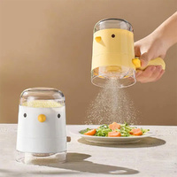 2 Pack Quantitative Salt Jar Seasoning Shaker Bottle Kitchen Metering Control Salt Jar Salt Tank