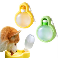 2 Pack Foldable Pet Outdoor Camping Drinking Water Bottle Dog Cat Travel Water Dispenser