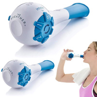 2 Pack Sports Breathing Trainer Exercise Lung Face Mouthpiece Respirator Fitness Equipment