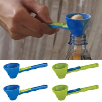 4 Pack Measuring Scoop with Funnel Kitchen Spoons Funnel Scoop Leak Proof Spoon