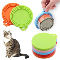 5 Set 3 In 1 Silicone Canned Lid Reusable Food Tin Cover Keep Fresh Sealing Cover