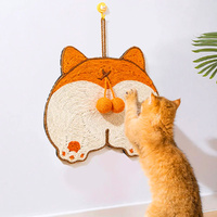 Cat Scratching Mat Durable Wear Resistant Hangable Scratch Pad Cat Toy Furniture Saver