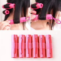 18Pcs Foam Sponge Hair Curler DIY Wavy Hair Rollers Travel Home Use Sleeping Soft Curler Rollers