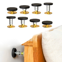 8 Pcs Adjustable Threaded Bed Frame Anti-Shake Tool Headboard Stoppers Easy Install