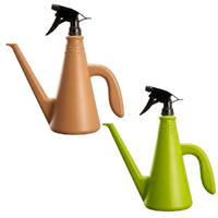 2 Pack Multifunctional Watering Can Dual Use Pour & Spray Garden Water Pot For Plants
