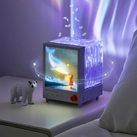 Aurora Light Projector Bluetooth Speaker with White Noise Colorful Ambient Light Stepless Dimmin