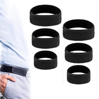 6Pcs No Buckle Elastic Belt For Men ¡ª Fits 4cm Belt Loops, Comfortable and Easy To Use