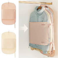 2 Pack Wardrobe Compressed Storage Board Closet Space Saver for Down Jacket Coat Sweater Organizer