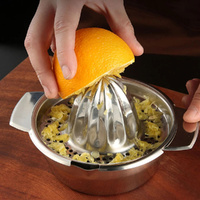 Stainless Steel Juicer Household Manual Fruit Juicer Lemon Orange Lemon Squeezer