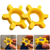 6Pcs Rotating Bottle Opener Multi-function Bottle Cap Opener Easy Open Home Creative Bottle Opener