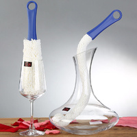 3Pcs Decanter Cleaning Brush Wine Glass Decanter Brush Flexible Bottle Brush Set
