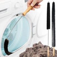 4 Pcs Dryer Vent Cleaner Kit Lint Removal Brush Refrigerator Coil Brush Dryer Duct Cleaning Brush