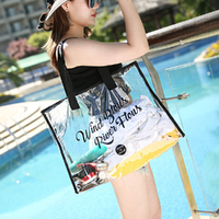 Portable Toiletry Cosmetic Bag Travel Waterproof Beach Bag Storage Bag