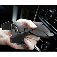 Multi-Function Vehicle CD Port Car Phone Holder-Black