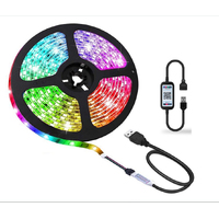 5M Smart RGB LED Strip Lights with App Control and Music Sync for Home,TV,Party
