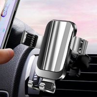 Universal Metal Gravity Car Bracket Central Console Alloy Mobile Phone holder