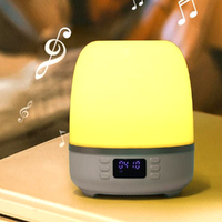 Star projector night light with Bluetooth speaker and alarm clock for boys and girls