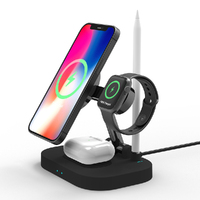 4 In-1 Magnetic Folding Wireless Charge Standfor iPhone12 / 13 / 14 Series