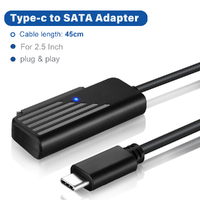 SATA to USB 3.0 Adapter Type C to SATA Cable 5Gbps High Speed Data Transmission