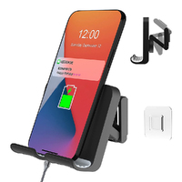 Universal Mobile Phone Holder Bathroom Toilet Bedside Wall Free Punching Bracket