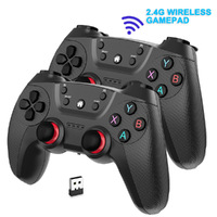 2X 2.4G Wireless Game Controller Gamepad For Linux/Android /PC-Type-C Converter