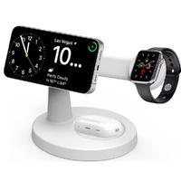 3 In 1 Magnetic Wireless Fast Charger Stand For iPhone Apple Watch AirPods