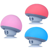 Mini Bluetooth Mushroom Speaker Wireless Audio Speaker With Suction Cup