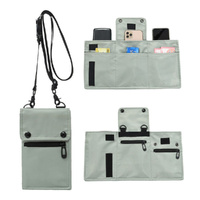 Mini Crossbody Bag for Men Waist Pouch Sling Bag for Cell Phone Passport Wallet