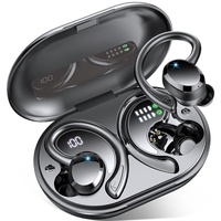 Wireless Earbuds Sport Bluetooth Headphones Bass Hi-Fi Stereo Over Ear Buds