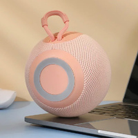 Portable Wireless Bluetooth Speaker Fabric Mini Speaker with Subwoofer Bass